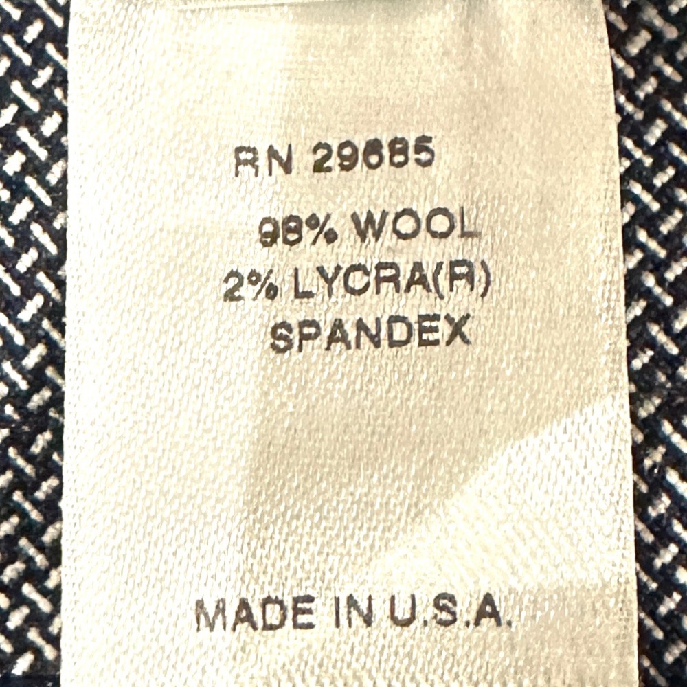 Pendleton Gray Stretch Wool Pleated Hem Pencil Sk… - image 7